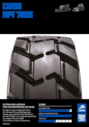 Neumáticos para maquinaria de obras públicas Camso MPT 793S 375/85-24