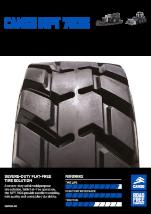 Neumáticos para maquinaria de obras públicas Camso MPT 793S 375/85-24