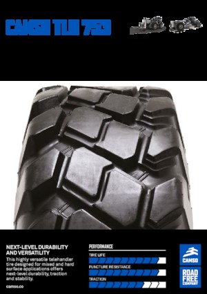 Neumáticos para maquinaria de obras públicas Camso TLH 753 14.00-24