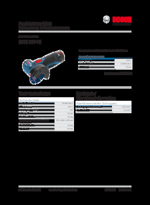 Amoladoras de ángulo sin cable Bosch GWS 12V-76