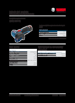 Amoladoras de ángulo sin cable Bosch GWS 12V-76