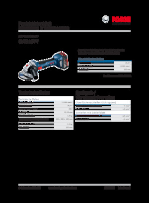 Amoladoras de ángulo sin cable Bosch GWS 18V-7