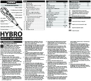 Taladro y destornillador sin cable Narex AS 37-2