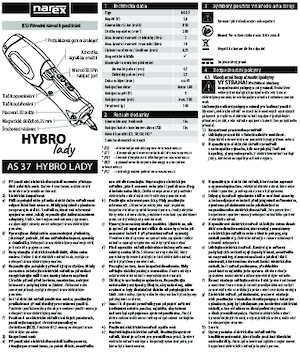 Taladro y destornillador sin cable Narex AS 37