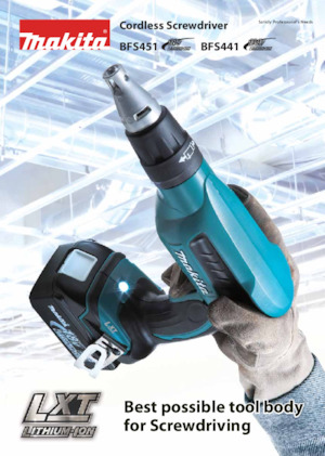 Taladro y destornillador sin cable Makita BFS451 