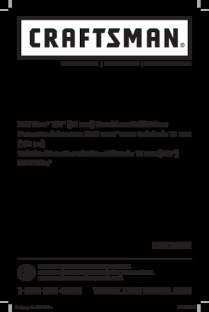 Taladro y destornillador sin cable Craftsman CMCD720D2 
