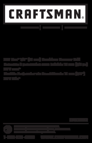 Taladro y destornillador sin cable Craftsman CMCD732D2