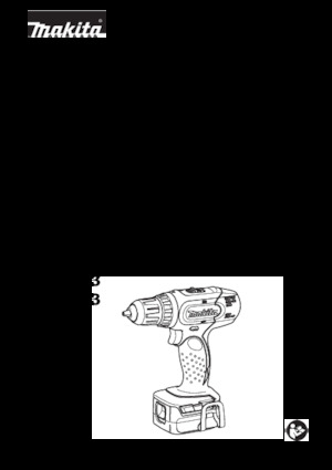 Taladro y destornillador sin cable Makita DDF453