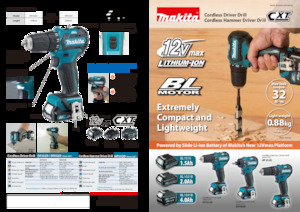 Taladro y destornillador sin cable Makita DF332D