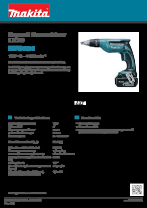 Taladro y destornillador sin cable Makita DFS451