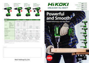 Taladro y destornillador sin cable HiKOKI DS18DF