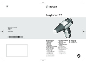 Taladro y destornillador sin cable Bosch EasyImpact 12