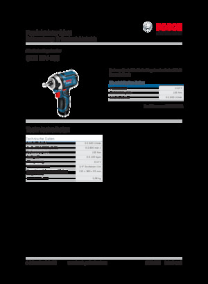 Taladro y destornillador sin cable Bosch GDR 12V-105