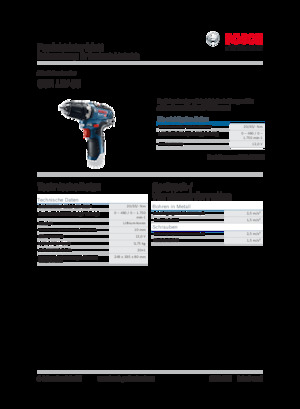 Taladro y destornillador sin cable Bosch GSR 12V-35