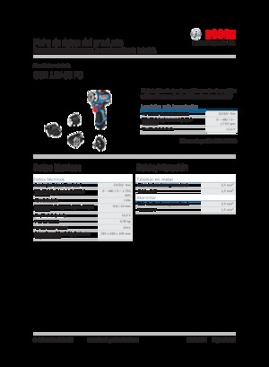 Taladro y destornillador sin cable Bosch GSR 12V-35 FC