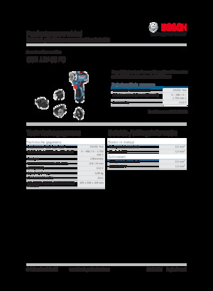 Taladro y destornillador sin cable Bosch GSR 12V-35 FC