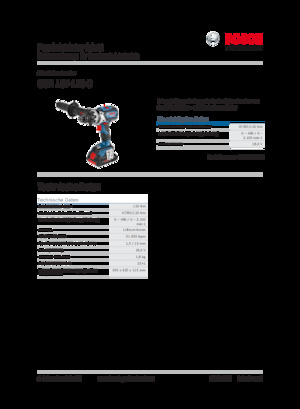 Taladro y destornillador sin cable Bosch GSR 18V-110 C