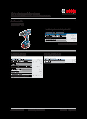 Taladro y destornillador sin cable Bosch GSR 18V-28