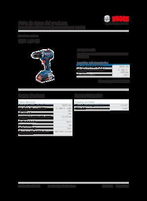 Taladro y destornillador sin cable Bosch GSR 18V-55