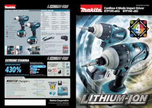 Impulsoras y llaves de impacto sin cable Makita BTP140 