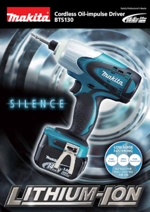 Impulsoras y llaves de impacto sin cable Makita BTS130 