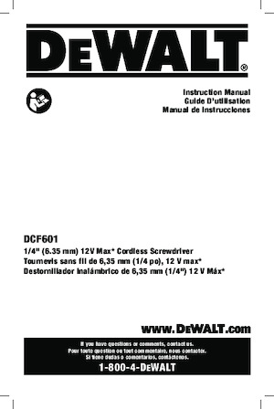 Impulsoras y llaves de impacto sin cable DEWALT DCF601F2