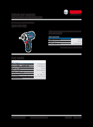 Impulsoras y llaves de impacto sin cable Bosch GDR 12V-105