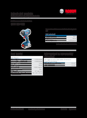 Impulsoras y llaves de impacto sin cable Bosch GDR 18V-160