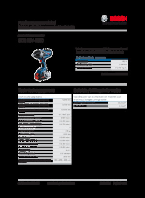 Impulsoras y llaves de impacto sin cable Bosch GDS 18V-1000