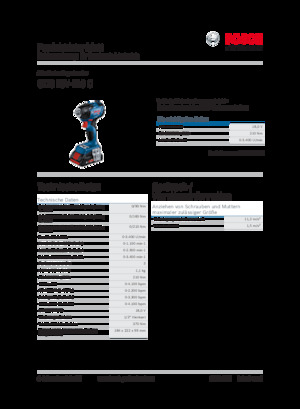 Impulsoras y llaves de impacto sin cable Bosch GDS 18V-210 C