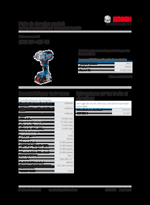 Impulsoras y llaves de impacto sin cable Bosch GDS 18V-450 HC