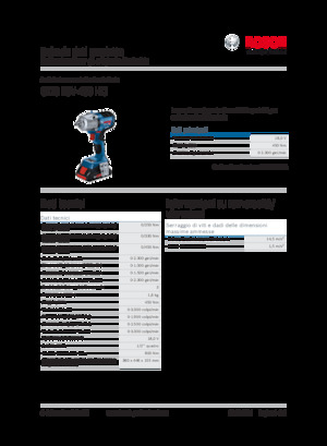 Impulsoras y llaves de impacto sin cable Bosch GDS 18V-450 HC