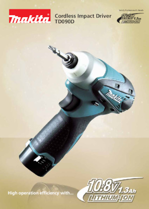 Impulsoras y llaves de impacto sin cable Makita TD090D