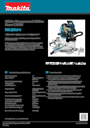 Sierras de inglete sin cable Makita DLS211
