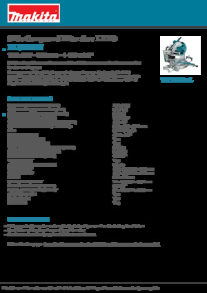 Sierras de inglete sin cable Makita DLS211ZU