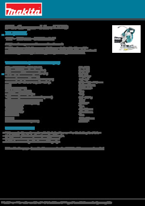 Sierras de inglete sin cable Makita DLS600Z