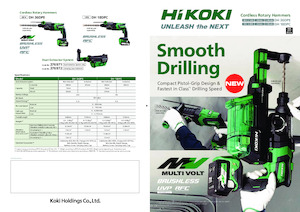 Martillos rotativos sin cable SDS HiKOKI DH18DPC