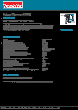 Martillos rotativos sin cable SDS Makita DHR171Z