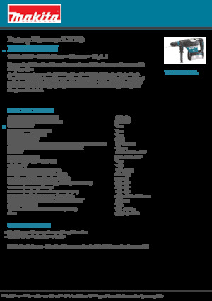 Martillos rotativos sin cable SDS Makita DHR400ZKUN