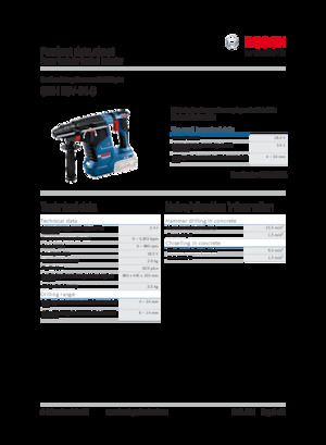 Martillos rotativos sin cable SDS Bosch GBH 18V-24 C 