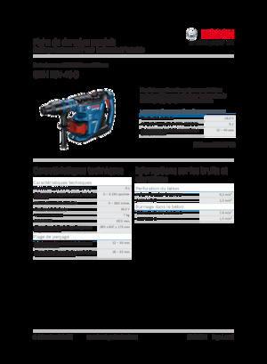 Martillos rotativos sin cable SDS Bosch GBH 18V-40 C
