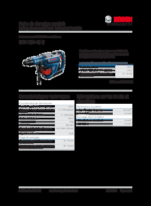 Martillos rotativos sin cable SDS Bosch GBH 18V-45 C