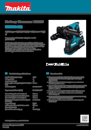Martillos rotativos sin cable SDS Makita HR004G
