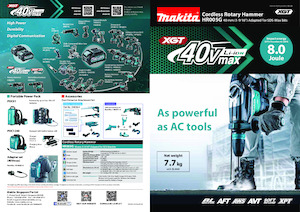 Martillos rotativos sin cable SDS Makita HR005G