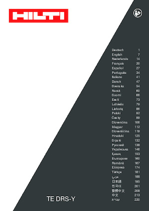 Martillos rotativos sin cable SDS Hilti TE 50-22