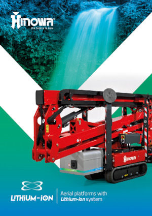 Plataformas articuladas de orugas Hinowa Goldlift 14.70 IIIS