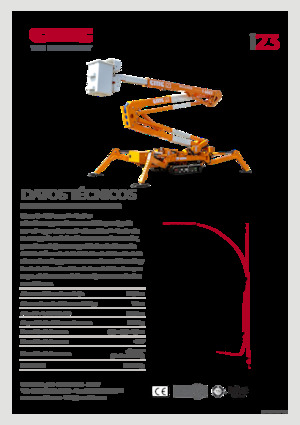 Plataformas articuladas de orugas CMC i23