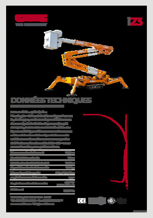 Plataformas articuladas de orugas CMC i23
