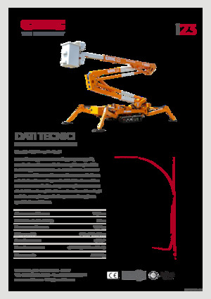 Plataformas articuladas de orugas CMC i23