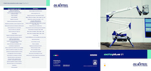 Plataformas articuladas de orugas Oil & Steel Octoplus 21